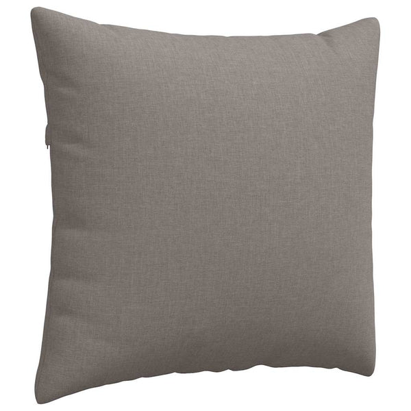 Sofakissen 2er Set Taupe 50x50 cm