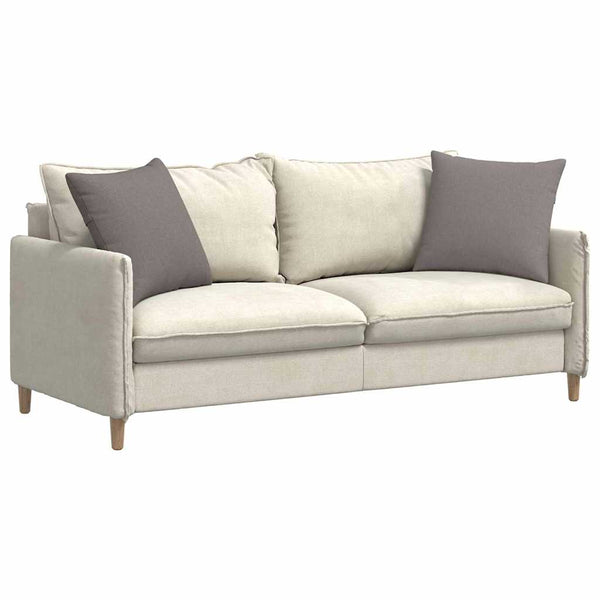 Sofakissen 2er Set Taupe 50x50 cm