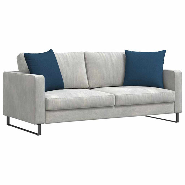 Blaue Sofakissen 2er-Set 50x50 cm