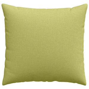 vidaXL Coussins de canapé 2 pcs Vert clair 50 x 50 cm Tissu