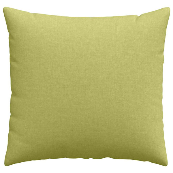 vidaXL Coussins de canapé 2 pcs Vert clair 50 x 50 cm Tissu