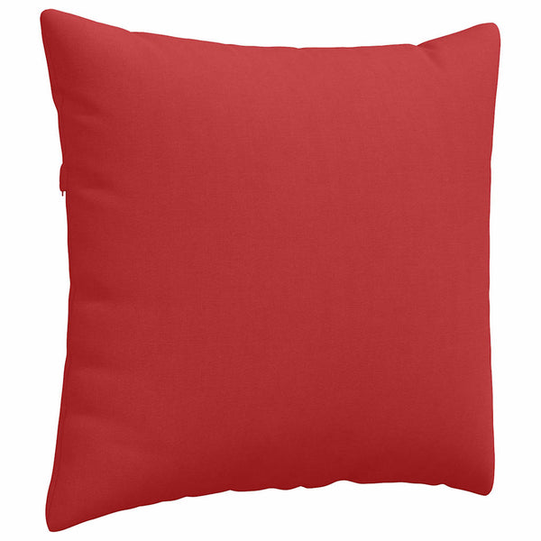 Rote Sofakissen 2er Set 50x50 cm