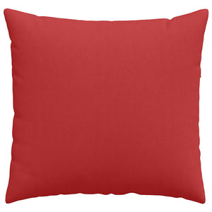 Rote Sofakissen 2er Set 50x50 cm