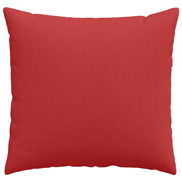 Rote Sofakissen 2er Set 50x50 cm