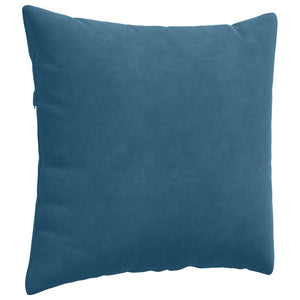 Sofakissen 2er Set Blau Cord 50x50 cm