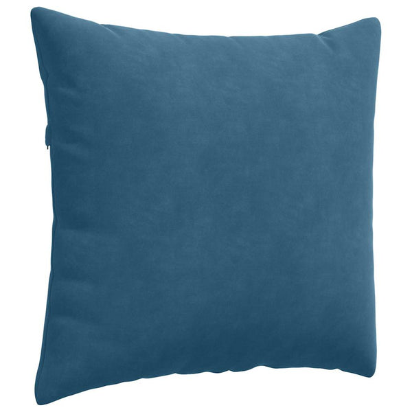 Sofakissen 2er Set Blau Cord 50x50 cm