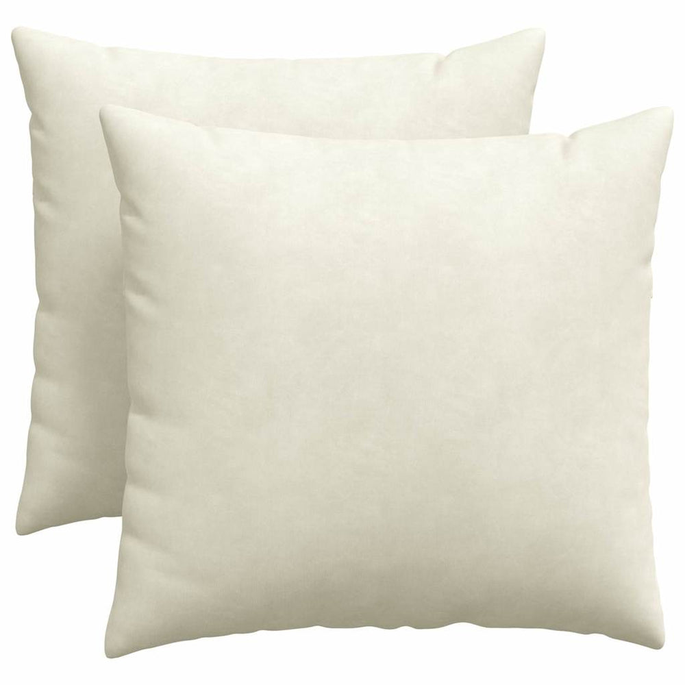 Sofakissen Creme Cord 50x50 cm 2er-Set