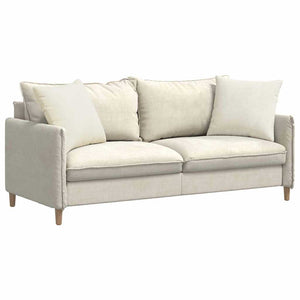 Sofakissen Creme Cord 50x50 cm 2er-Set