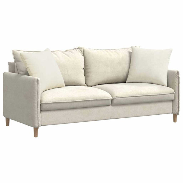 Sofakissen Creme Cord 50x50 cm 2er-Set