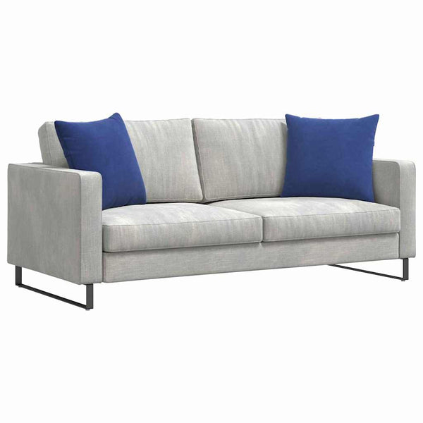 Sofakissen 2er Set Polizeiblau Cord 50x50