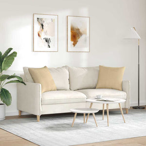 Sofakissen 2er Set Grau-Grün Cord 50x50