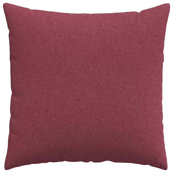 Sofakissen 2er Set Weinrot 60x60 cm