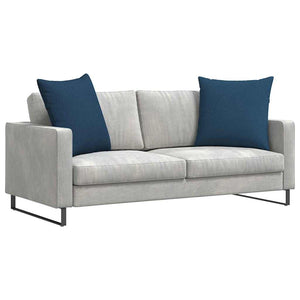 Blaue Sofakissen 60x60 cm, 2er-Set
