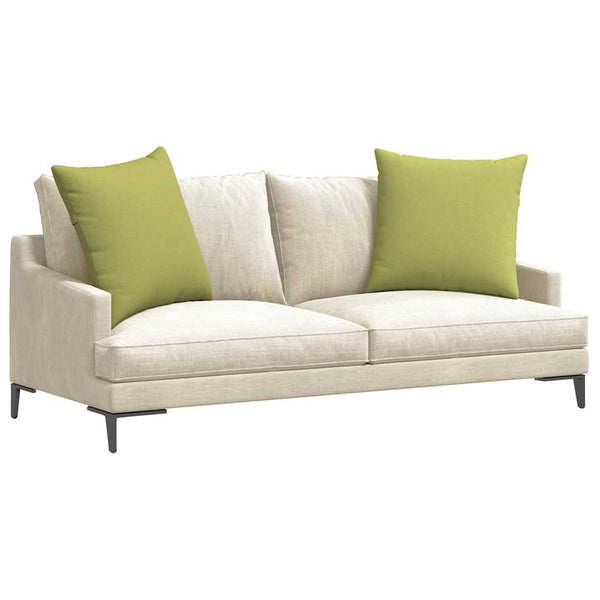Sofakissen 2er Set Hellgrün 60x60 cm