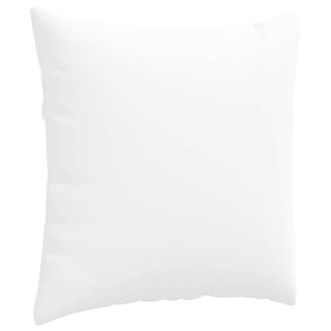 Sofakissen 2er-Set Weiß 60x60 cm
