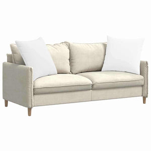 Sofakissen 2er-Set Weiß 60x60 cm