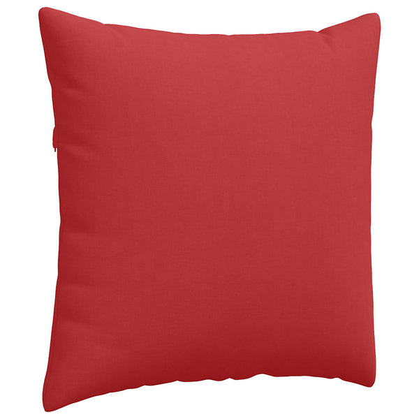 Sofakissen 2er Set Rot 60x60 cm