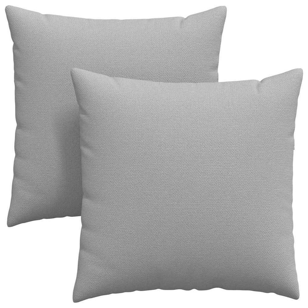 Sofakissen 2er Set Wolkengrau 60x60 cm