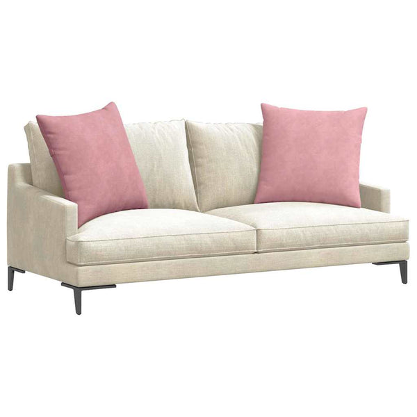 Sofakissen Rosa Cord 60x60cm 2er Set
