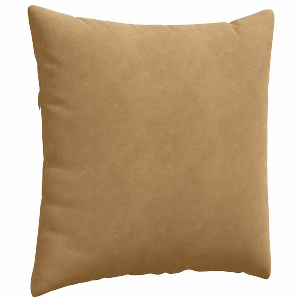 Sofakissen Braun Cord 60x60cm 2er Set