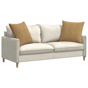 Sofakissen Braun Cord 60x60cm 2er Set