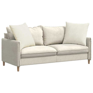 Sofakissen Creme Cord 60x60cm 2er-Set