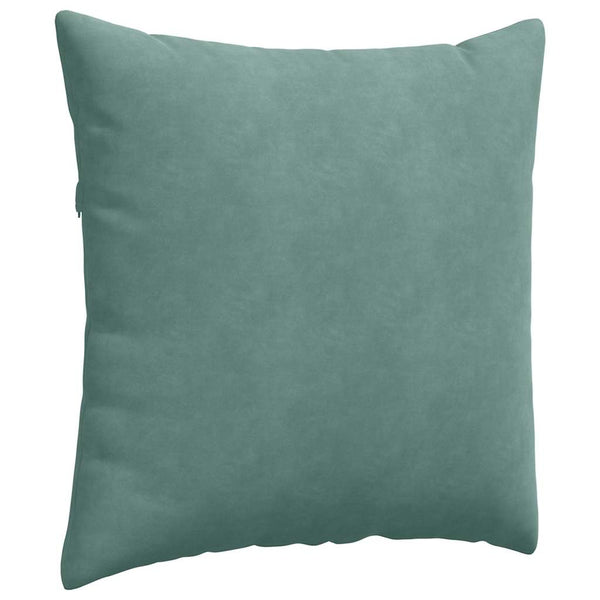 2er Set Sofakissen Cord Meergrün 60x60 cm