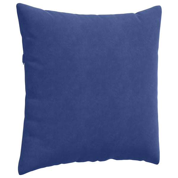 Sofakissen Polizeiblau Cord 60x60 cm 2er-Set