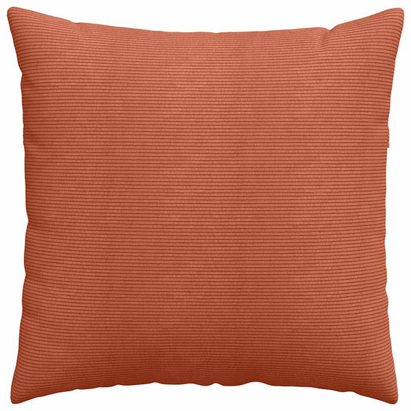 Sofakissen 2er Set Rot-Orange Cord 60x60