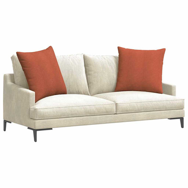 Sofakissen 2er Set Rot-Orange Cord 60x60