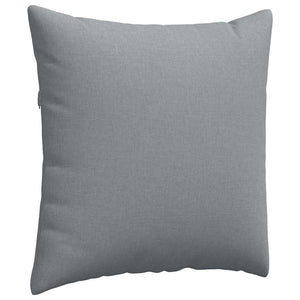 Sofakissen 2er Set Hellgrau 80x80 cm