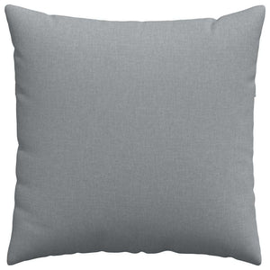 Sofakissen 2er Set Hellgrau 80x80 cm