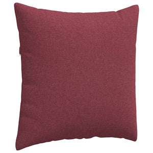Sofakissen 2er Set Weinrot 80x80 cm