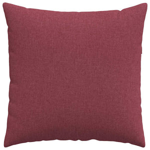 Sofakissen 2er Set Weinrot 80x80 cm