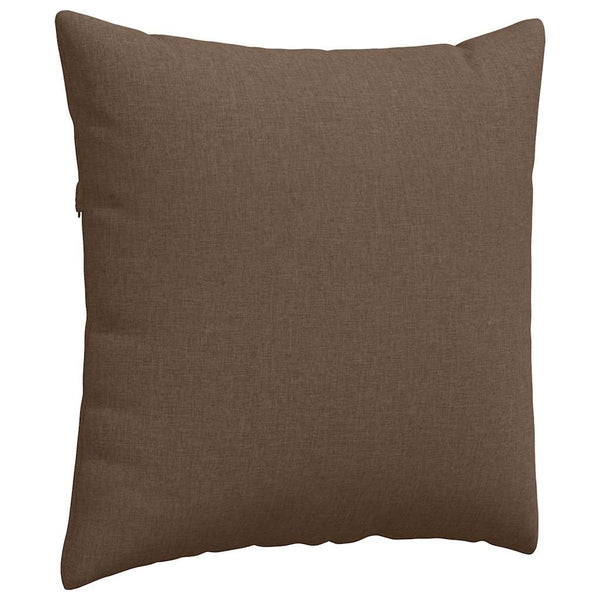 Sofakissen Braun 80x80 cm 2er-Set