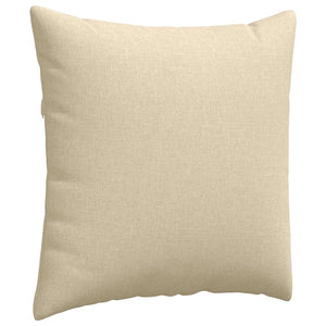 Sofakissen Creme 80x80 cm 2er Set
