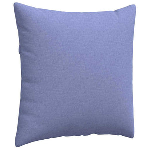 Sofakissen 2er-Set Jeans Blau 80x80 cm