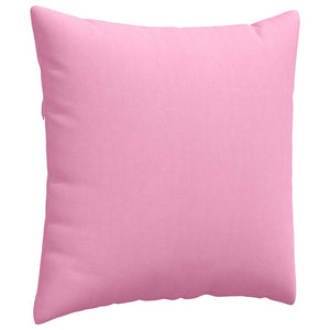 Sofakissen 2er Set Rosa 80x80 cm