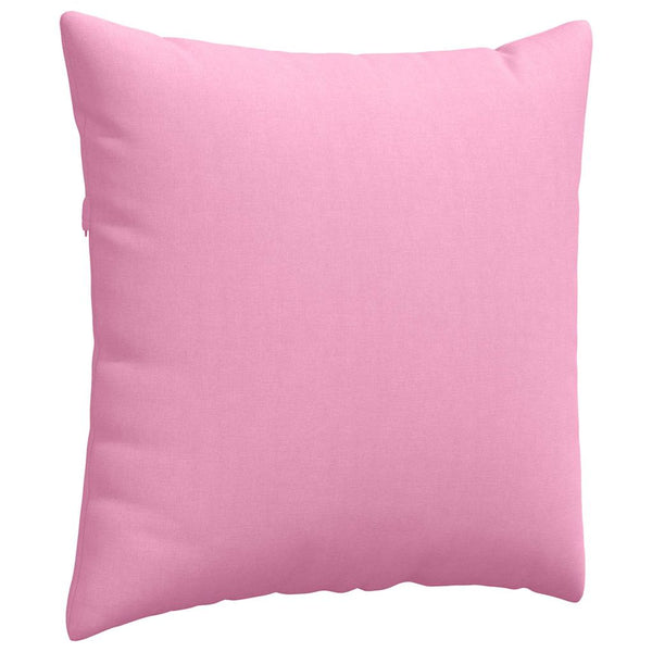 Sofakissen 2er Set Rosa 80x80 cm