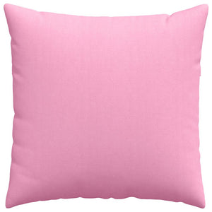 Sofakissen 2er Set Rosa 80x80 cm