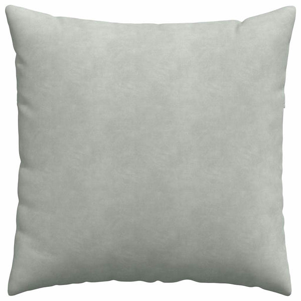 Sofakissen 2er Set Hellgrau Cord 80x80 cm