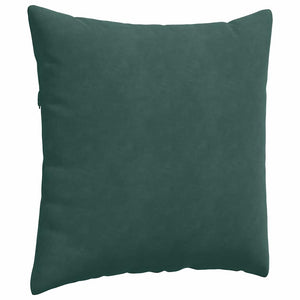 Sofakissen 2er Set Dunkelgrün Cord 80x80cm