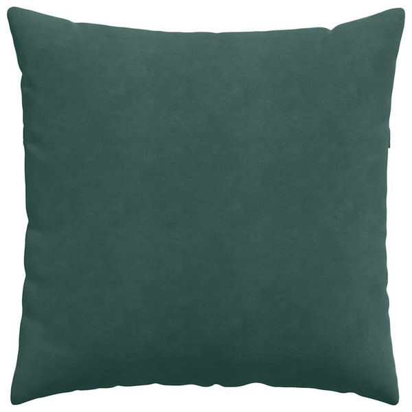Sofakissen 2er Set Dunkelgrün Cord 80x80cm