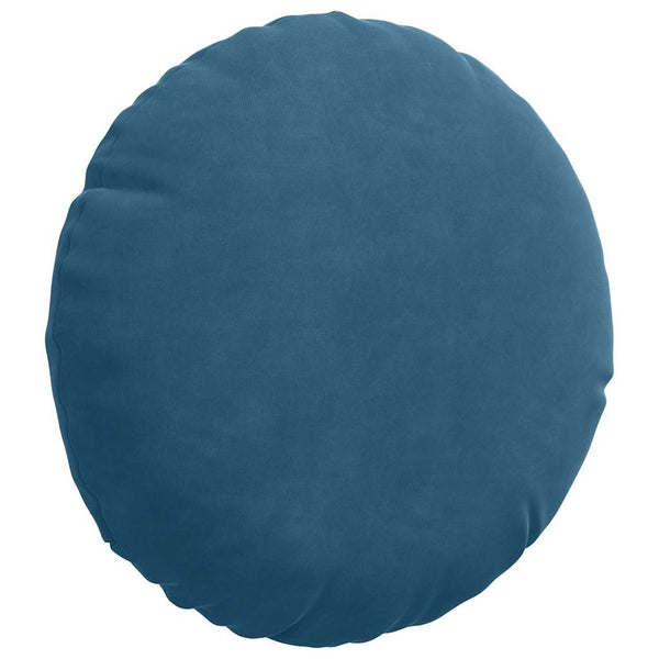 Samt Sitzkissen Blau 2er Set