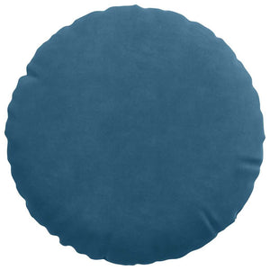 Samt Sitzkissen Blau 2er Set