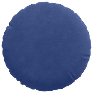Samt Sitzkissen Polizeiblau 2er Set