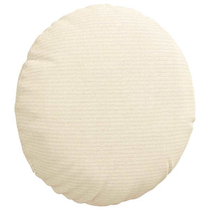 Sitzkissen 2er Set Creme Cord Ø30cm