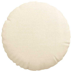 Sitzkissen 2er Set Creme Cord Ø30cm