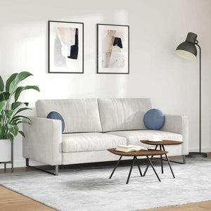Sitzkissen 2er Set Blau Cord