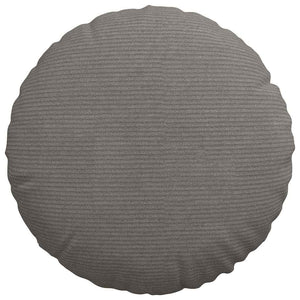 Sitzkissen 2er Set Hellgrau Cord